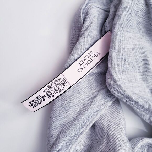 Victoria's Secret Gray Ribbed Plunge V-neck Bralette Comfortable - Picture 4 of 4